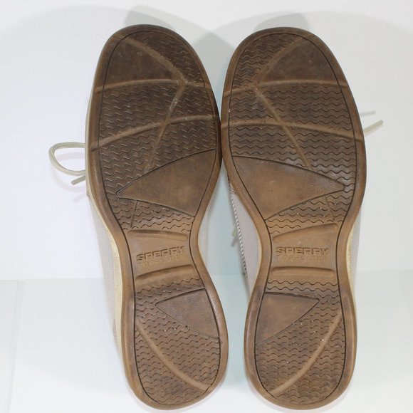 SPERRY Leather Boat Deck Shoe Topsider 7.5 - Picture 9 of 10